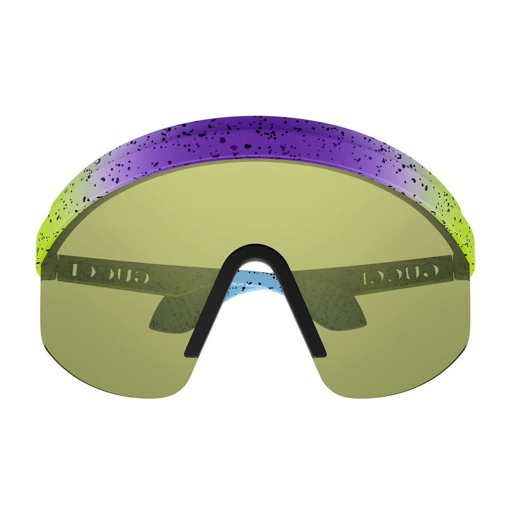 Gucci GG1477S 001 Violet Shaded Green/Light Green Purple Sunglasses AUTHENTIC - Picture 6 of 6